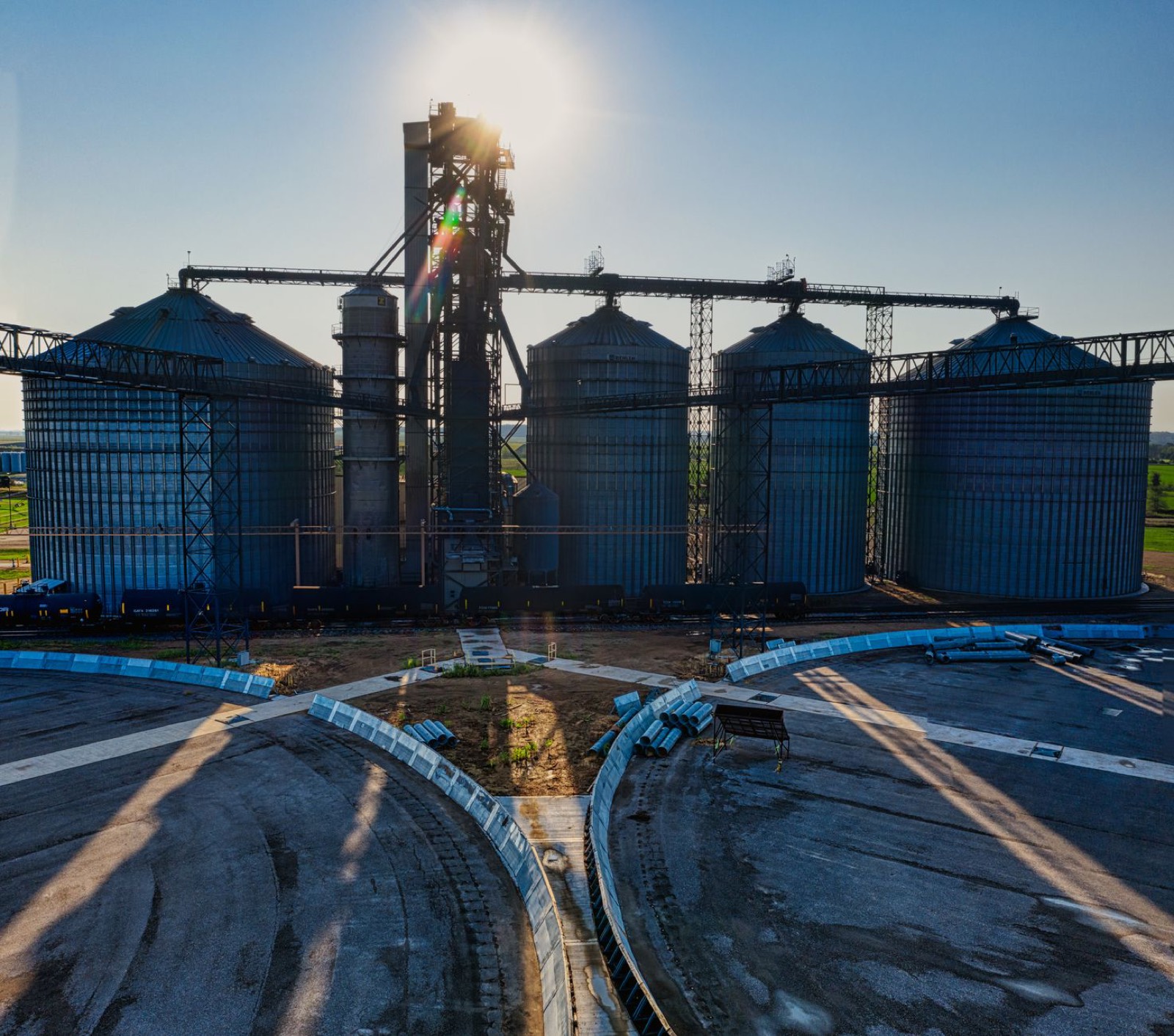 Silo de stockage de granulés ou copeaux de bois pour chaudière